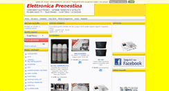 Desktop Screenshot of elettronicaprenestina.it